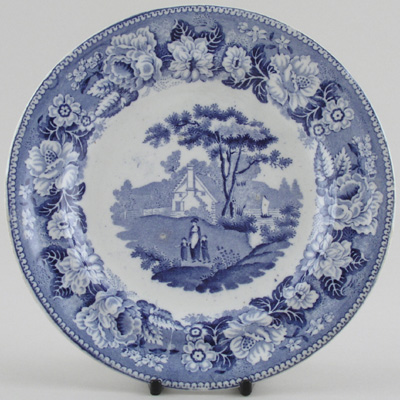 Plate Near Newark c1825
